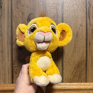 Disney Yellow Plush Lion Cub